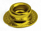 Reinforced golden brass stud