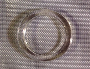 Ring (10mm - Transparent - Nylon)
