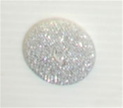 2-hole button (Plastic - Glittered - 22mm)