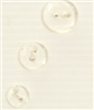 2-hole button (Plastic - Transparent - 12mm)