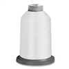 Textured polyester thread 100 10,000m cone (White)