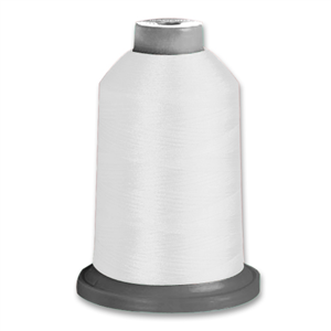 Polyester thread 100 SabaC 5,000m cone (White)