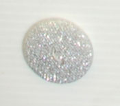 2-hole button (Plastic - Glittered - 22mm)