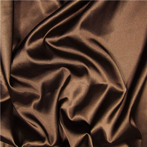 Doublure satin acétate 140 cm marron