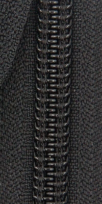Chaîne continue spirale (6 mm - Noir)