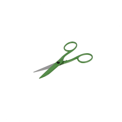 Ciseaux lingère (11 cm - Epoxy - Vert)
