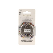 Extra thin glass head pin 48mm long x100