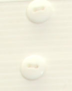 Bouton 2 trous (Prêt à teindre - Blanc mat - 12 mm)