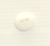 Bouton 2 trous (Prêt à teindre - Blanc mat - 15 mm)