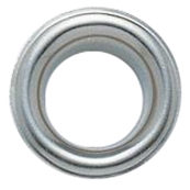 Eyelet diameter 8mm nickel-plated brass