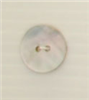 2-hole button (Mother-of-pearl - Natural - 14mm)