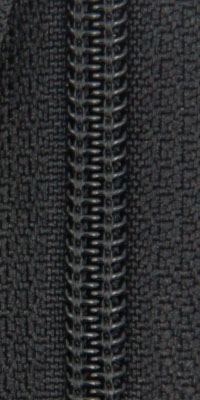 Continuous spiral chain (5mm - Black)