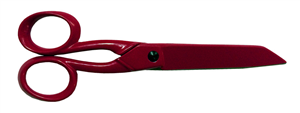 Ciseaux couturière (17 cm - Epoxy - Rouge)